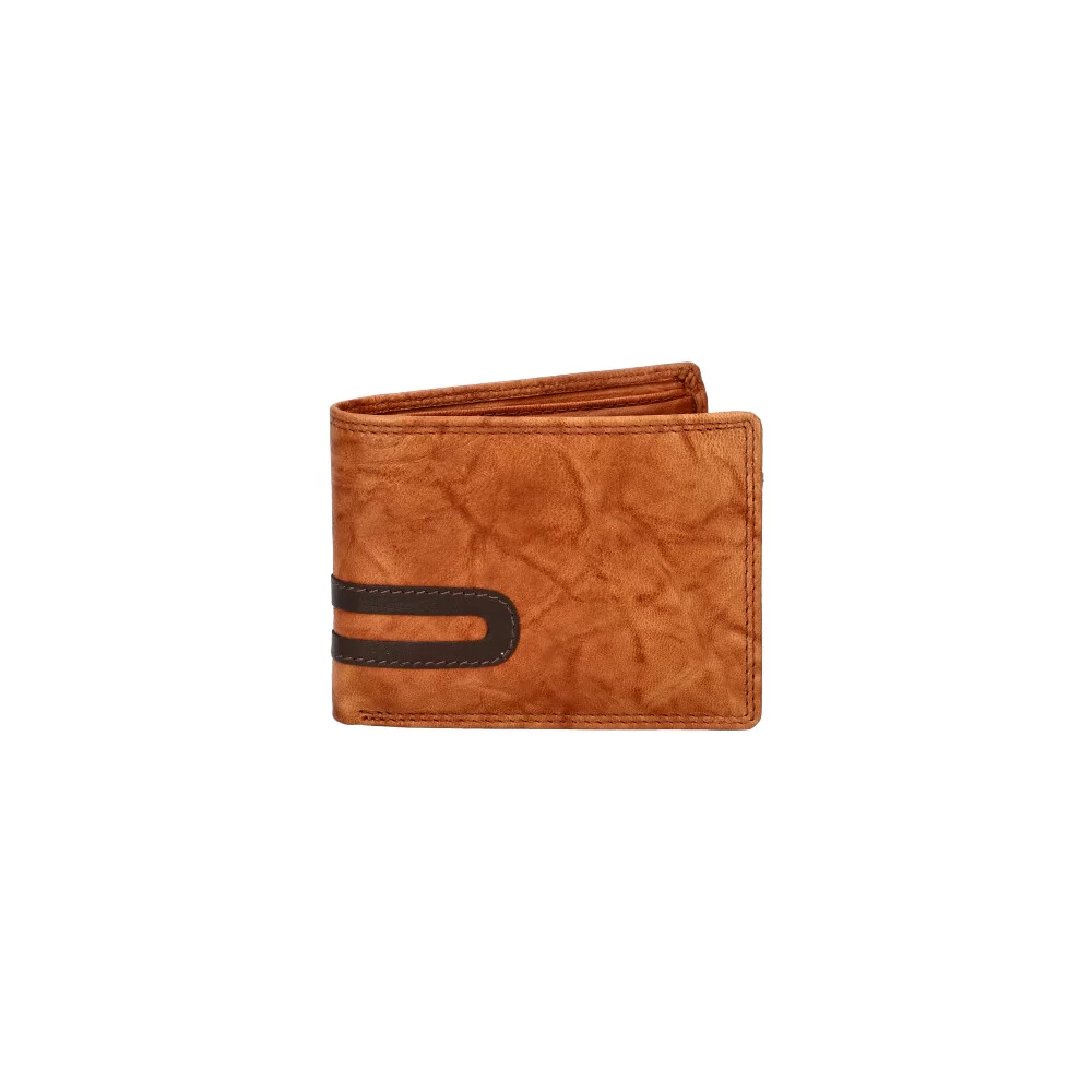Leather wallet man 525810 - TAUPE - ModaServerPro